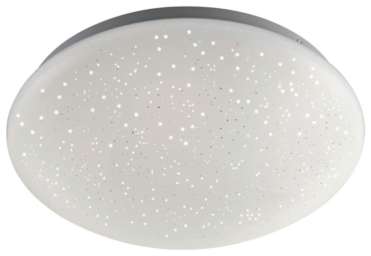 Just Light Deckenleuchte 14242-16 weiß Metall Kunststoff H/D: ca. 12x39 cm LED-Deckenleuchte_Skyler - weiß (39,00/12,00cm) - Just Light