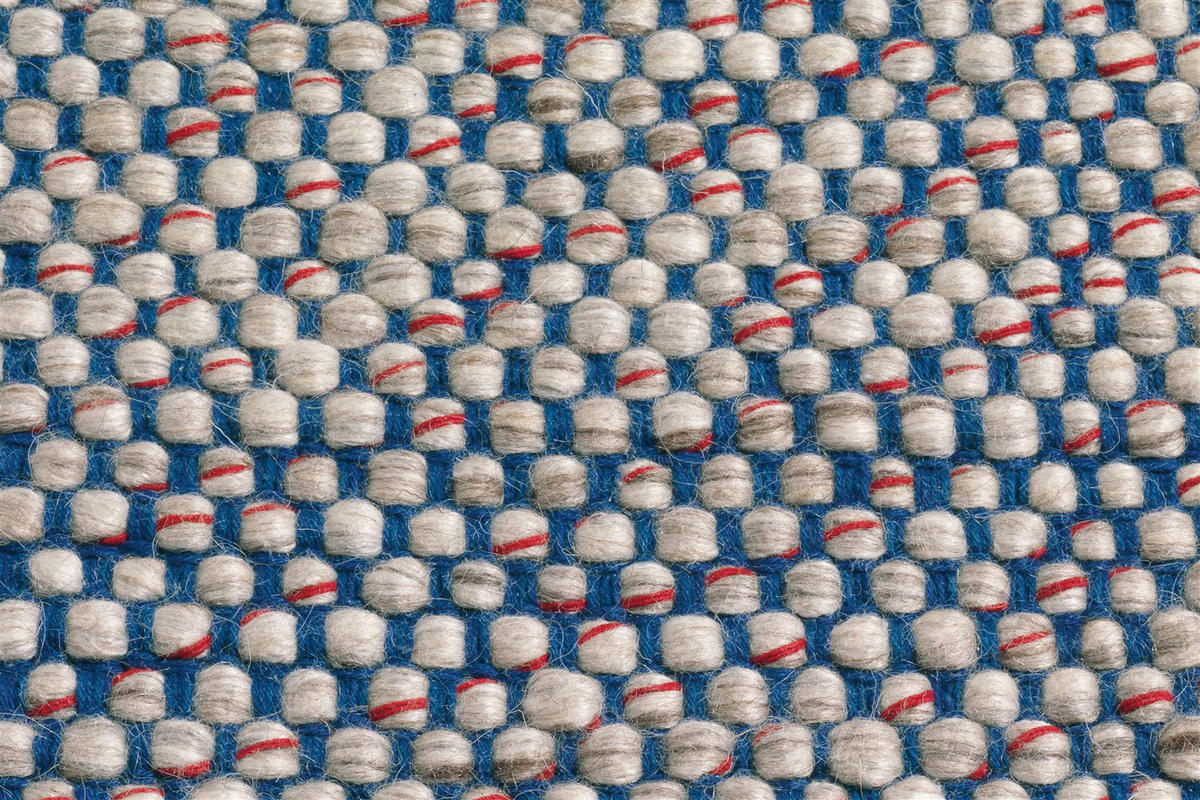 Arte Espina Flachgewebeteppich Tweed 8058 grau B/L: ca. 120x180 cm Tweed 8058 - blau/grau (120,00/180,00cm) - Arte Espina