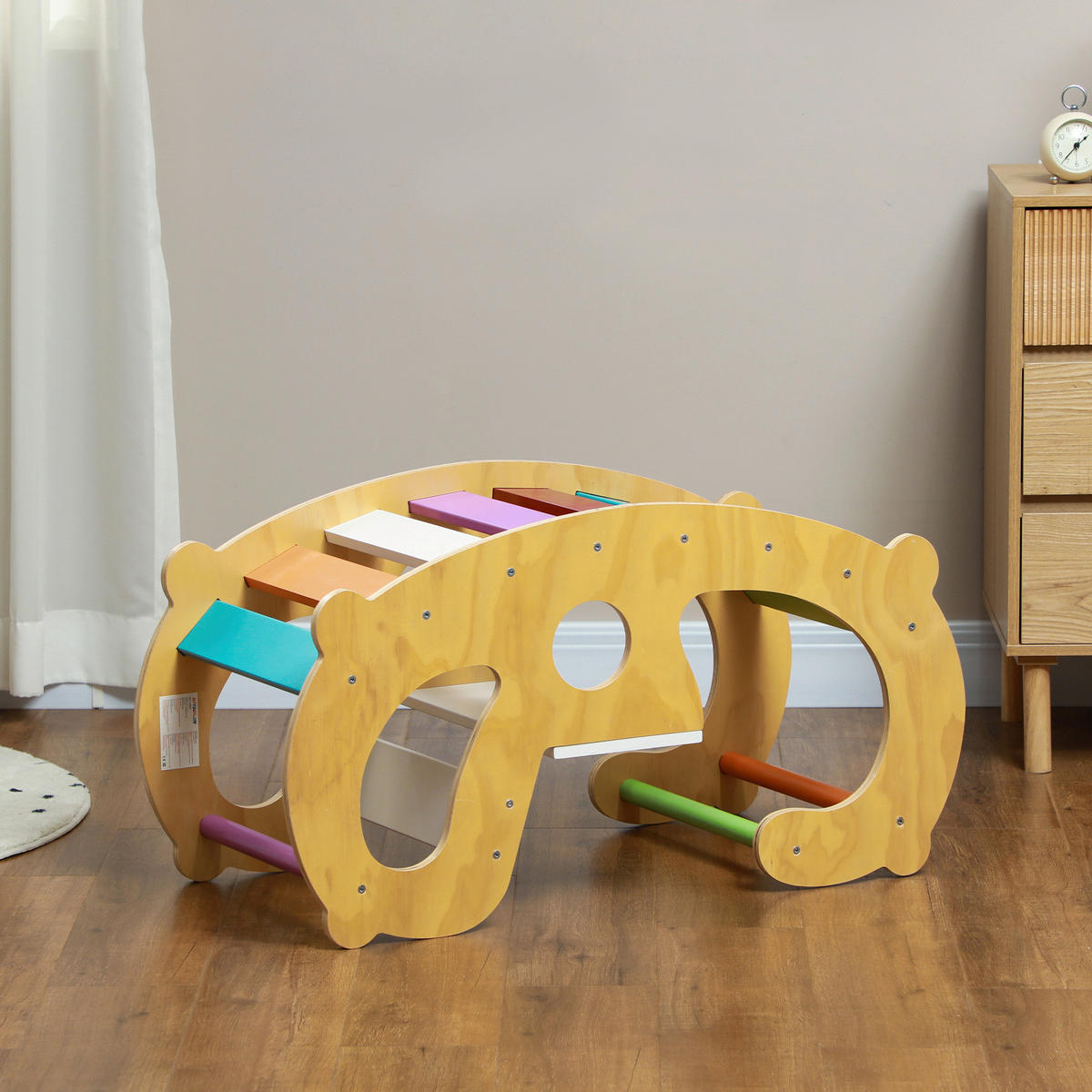 AIYAPLAY Klettergerüst multicolor B/H/L: ca. 41x48x91 cm Klettergerüst - multicolor (91,00/41,00/48,00cm) - AIYAPLAY
