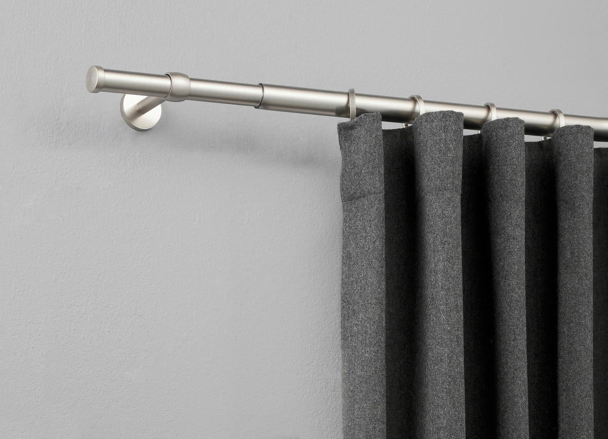 Stilgarnituren cap-noble Edelstahloptik Metall ausziehbar von ca. 160 bis 280 cm 1.0 Läufe cap-noble - Edelstahloptik - ondeco