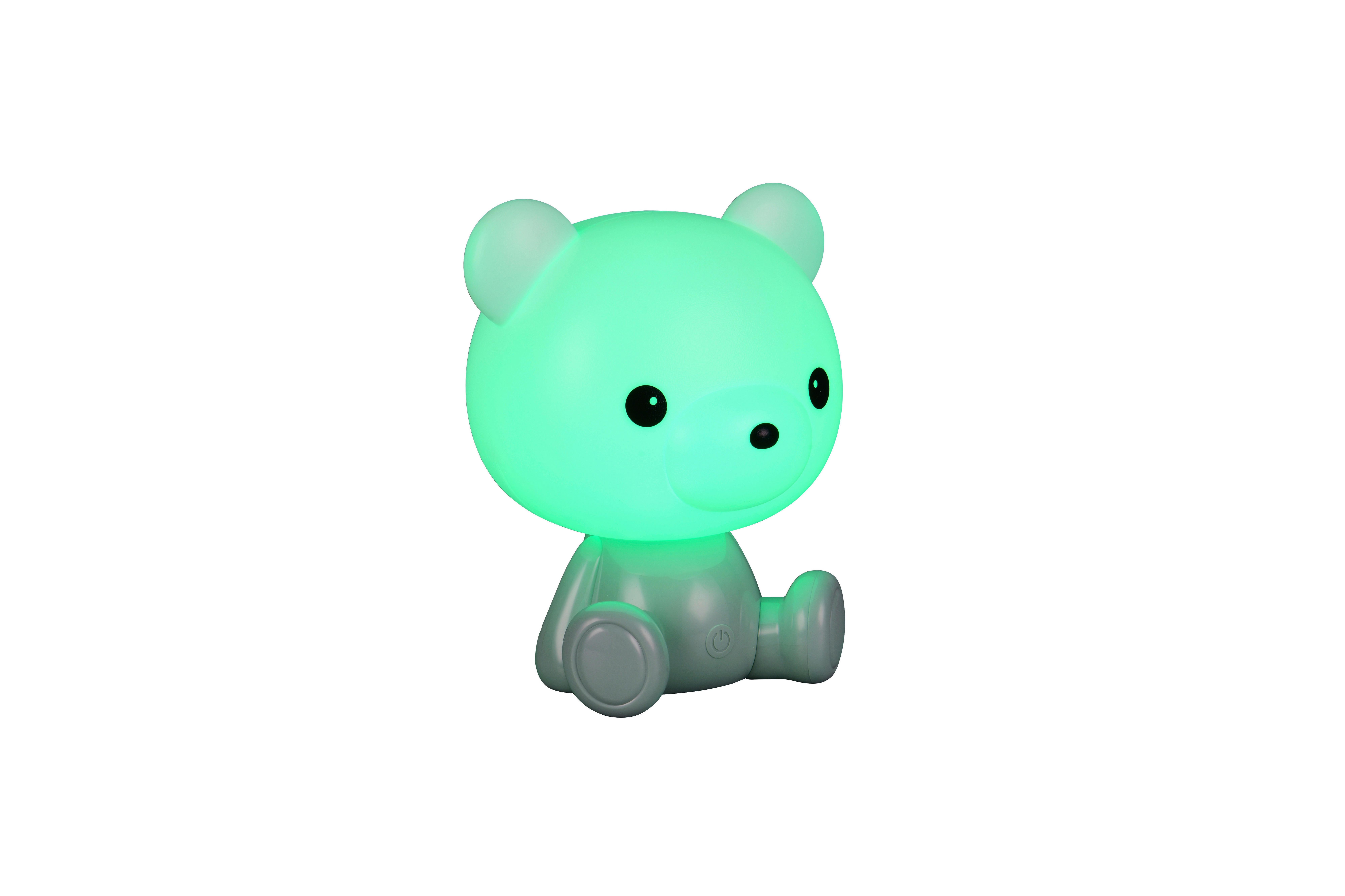 Thumbnail - Reality LED Tischleuchte CUTIE grün Kunststoff B/H/T: ca. 21x25,5x19 cm 1 Brennstellen