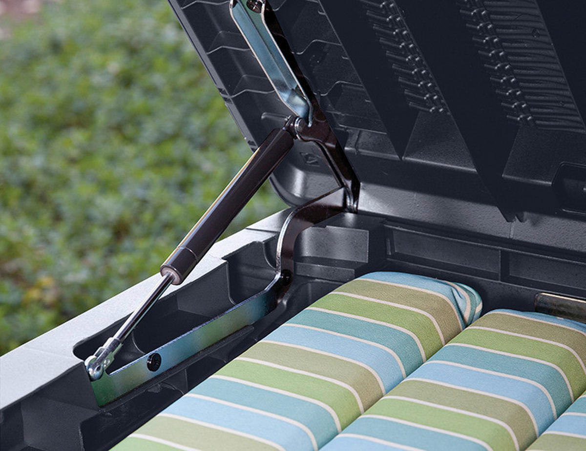 Keter Kissenbox Sumatra anthrazit Kunststoff B/H/L: ca. 72x64x145 cm Sumatra - anthrazit (145,00/72,00/64,00cm) - Keter