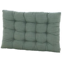 Madison Auflage Basic grau Baumwolle B/H/L: ca. 120x12x80 cm Basic - grau (80,00/120,00/12,00cm) - Madison