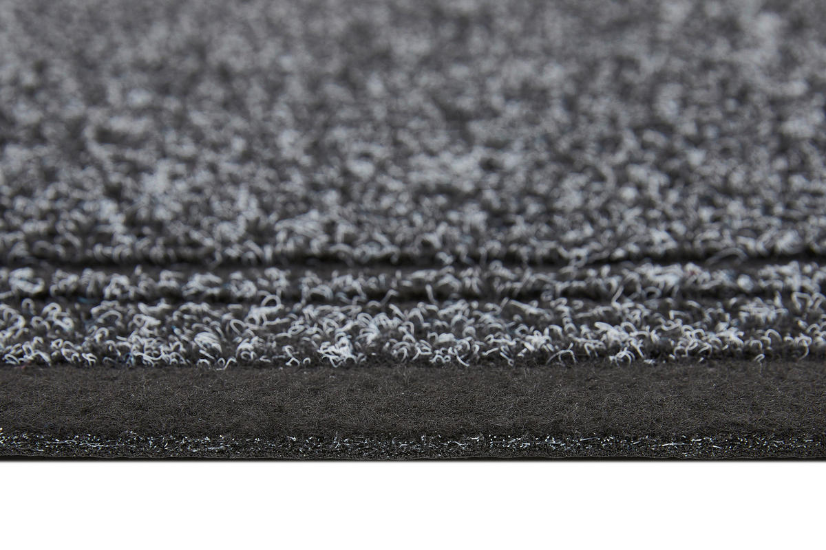 Andiamo Läufer Mitch anthrazit B/L: ca. 66x300 cm Mitch - anthrazit (66,00/300,00cm) - Andiamo