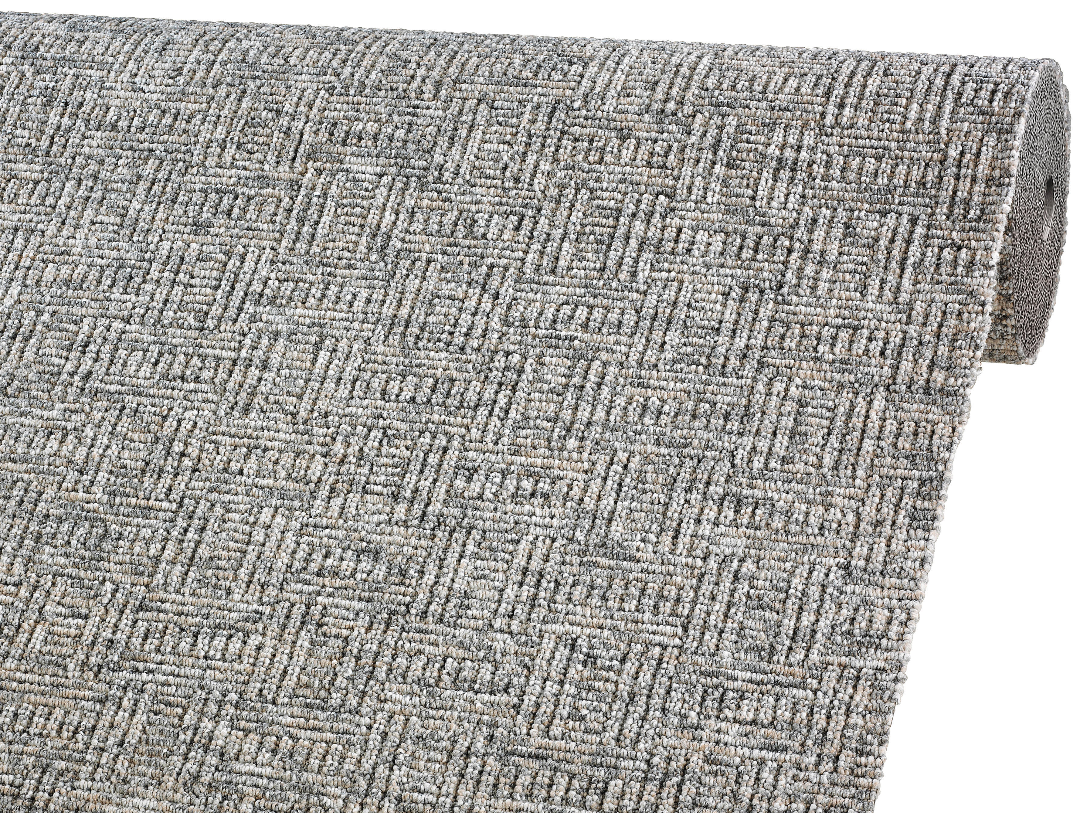 Teppichboden Olympic grau B: ca. 400 cm pro m² Olympic - grau (400,00cm)