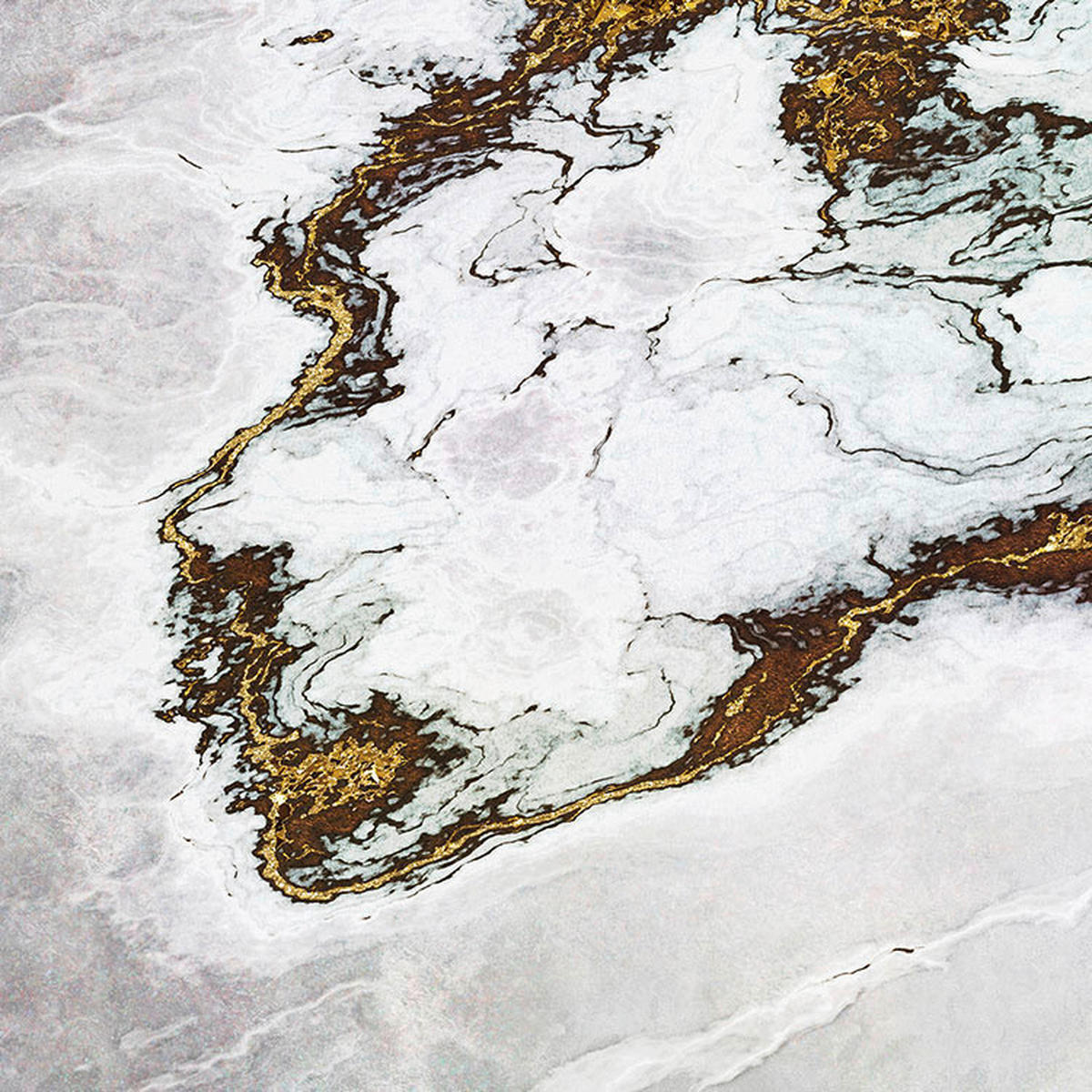 Komar Fototapete Marble Vibe D: ca. 125 cm Marble Vibe - (125,00cm) - Komar