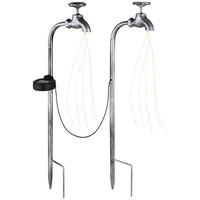 Solarleuchte H: ca. 53 cm Solarleuchte_Gartendusche - (53,00cm) - GLOBO