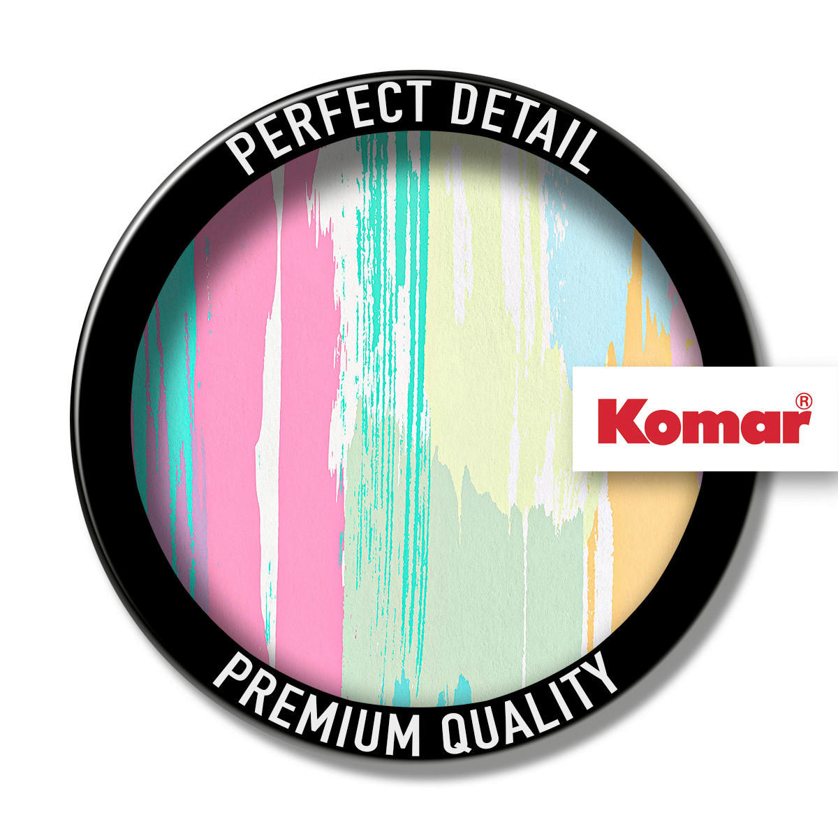 Komar Fototapete Colour Rain B/L: ca. 350x250 cm Colour Rain - (350,00/250,00cm) - Komar