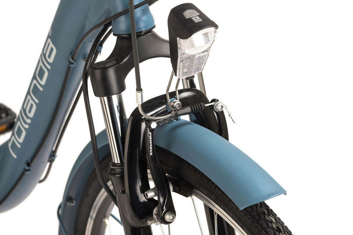 Hollandia E-Cityrad Lido Lido 28'' 28 Zoll Rahmenhöhe 49 cm 7 Gänge blau blau ca. 250 W ca. 36 V ca. 28 Zoll Lido - blau - Hollandia