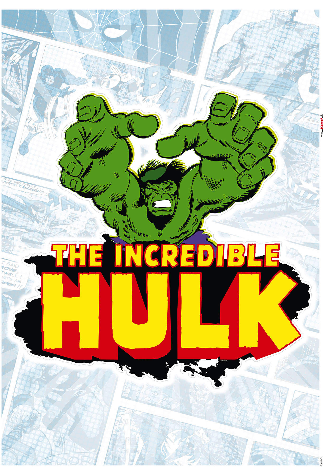 Komar Wandtattoo Hulk Comic Classic  Hulk Comic Classic B/L: ca. 50x70 cm