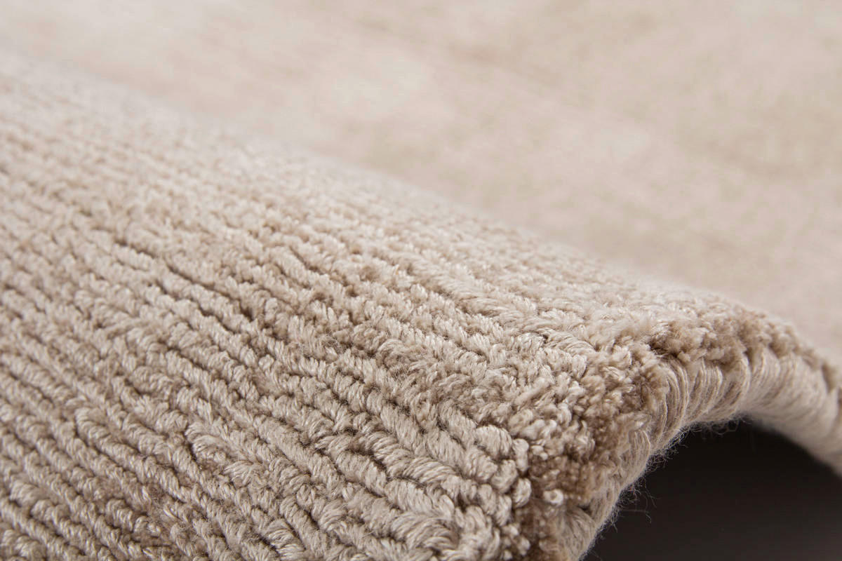360Living Teppich Luxury elfenbein B/L: ca. 160x230 cm Luxury - taupe/elfenbein (160,00/230,00cm) - 360Living