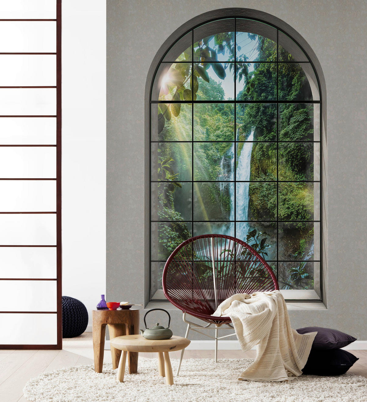 Komar Fototapete Rainforest Landschaft B/L: ca. 200x250 cm Rainforest - (200,00/250,00cm) - Komar