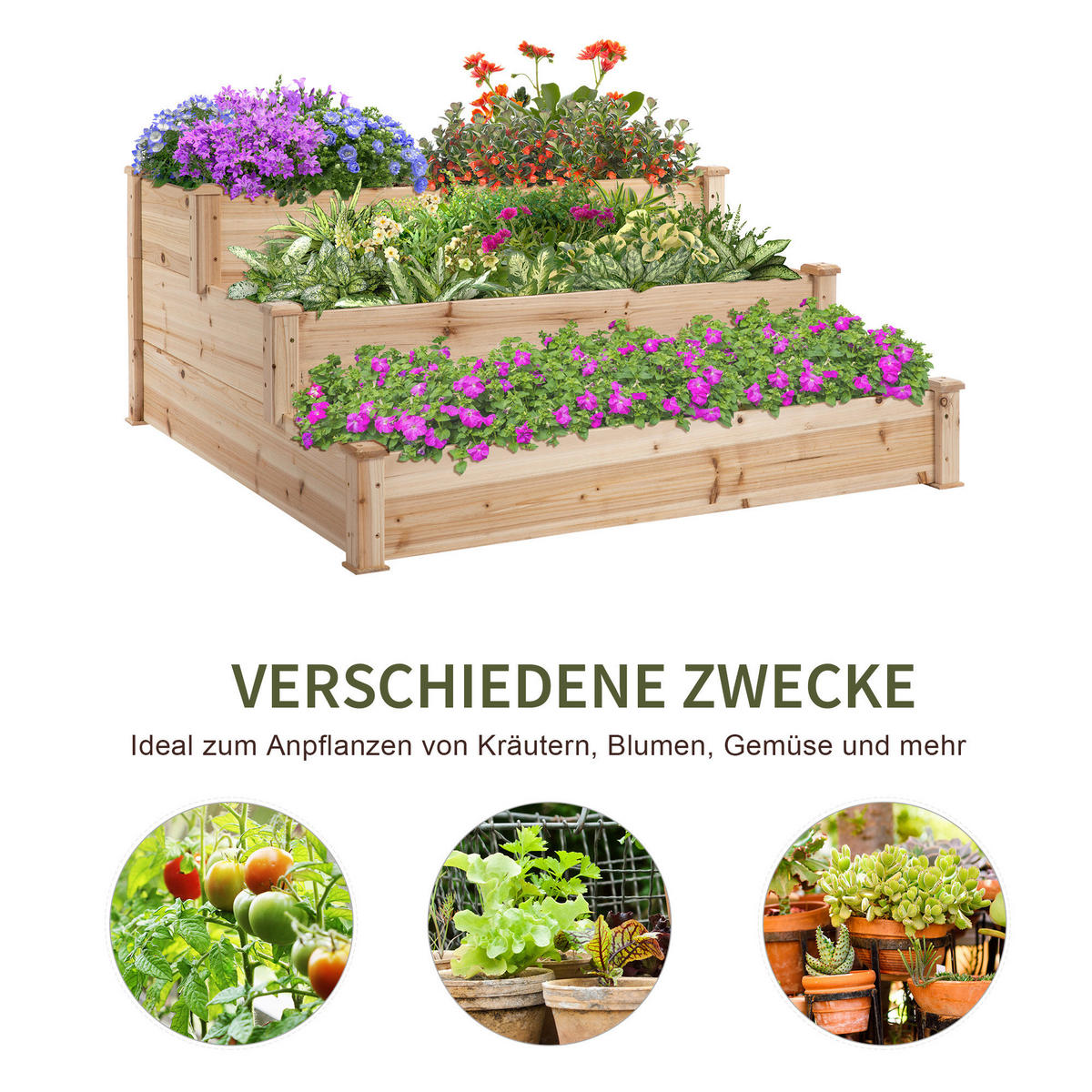Outsunny Hochbeet Hochbeet 845-451 - Outsunny