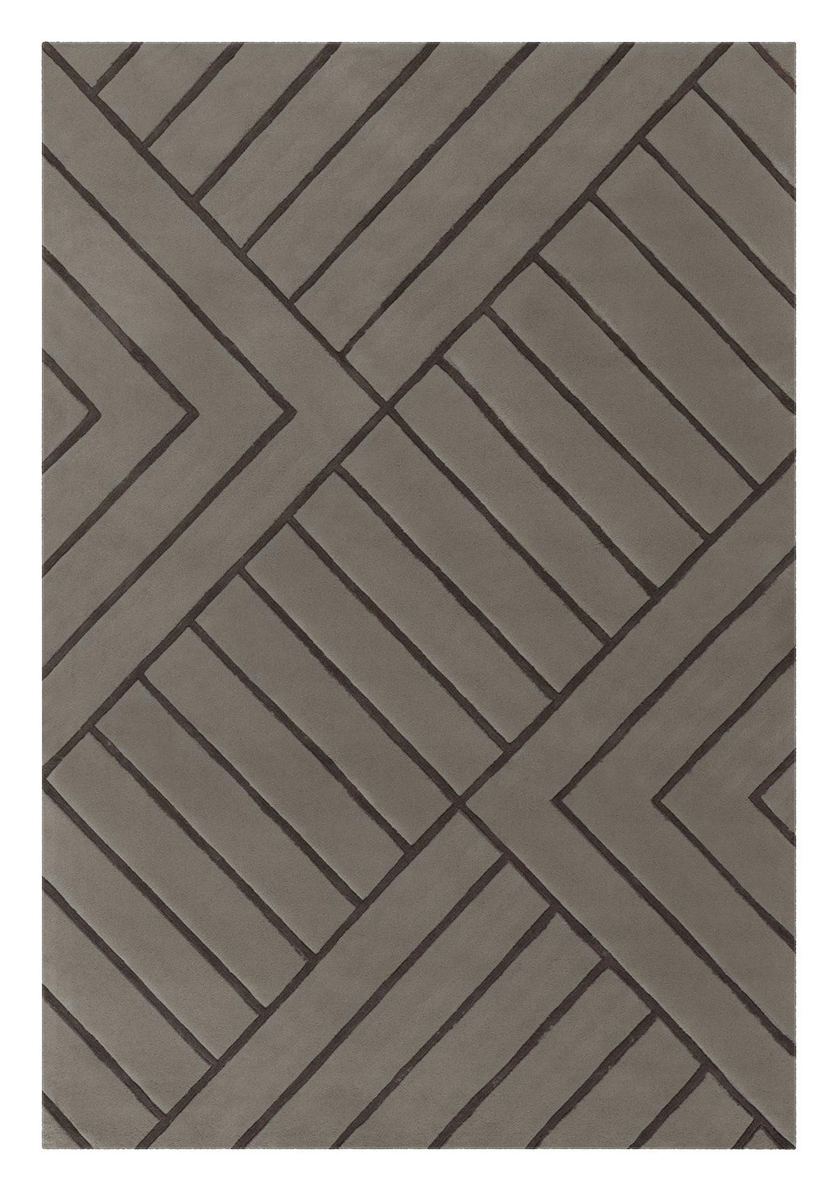 Arte Espina Kurzflorteppich Cool 5055 grau B/L: ca. 120x180 cm Cool 5055 - grau (120,00/180,00cm) - Arte Espina