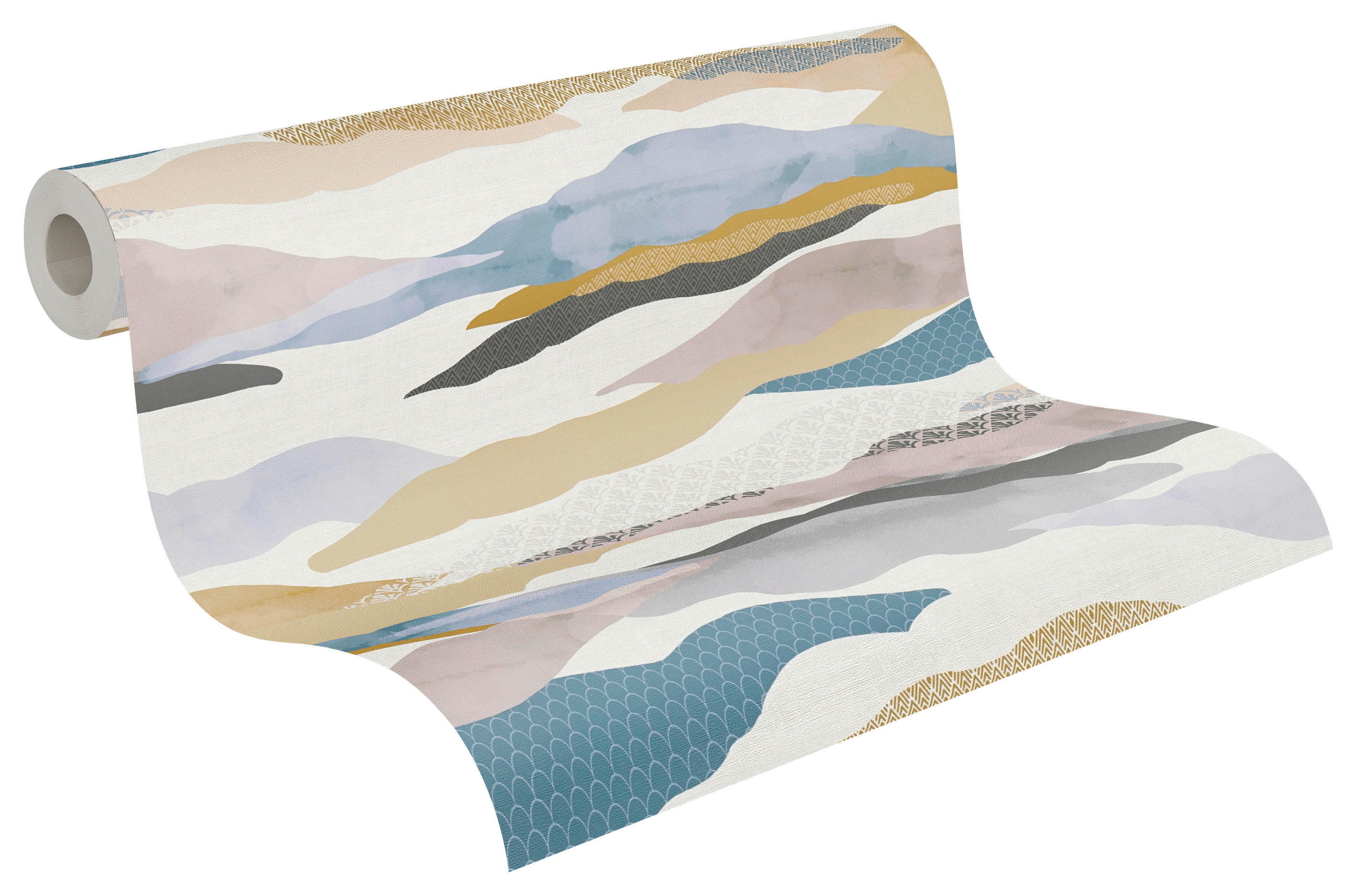 A.S.Creation Vliestapete rosa beige B/H/D: ca. 53x1005x8 cm Vliestapete - beige/rosa (8,00/1005,00cm) - A.S.Creation