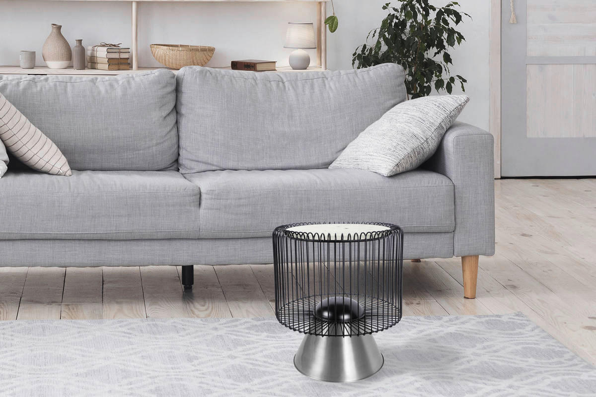 Beistelltisch Malibu 100 H/D: ca. 56,5x51 cm Malibu 100 - (51,00/56,50cm) - 360 Living