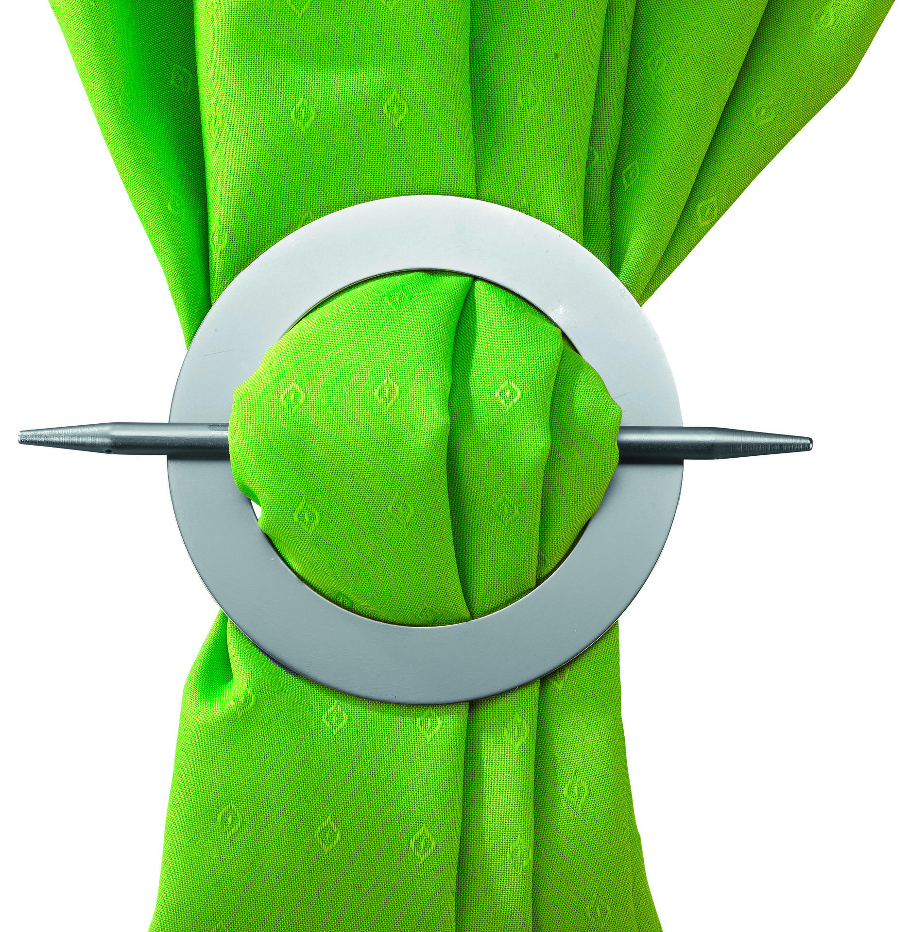 POCOline Raffhalter Raffhalter_rund - Satiniert (15,00cm) - POCOline