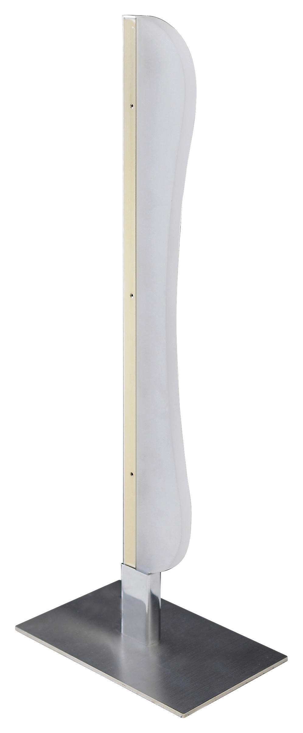 Näve Leuchten Tischleuchte 3113442 Chrom Kunststoff Metall B/H/T: ca. 10x38x16 cm null 1 Brennstellen Bones - Chrom (10,00/38,00/16,00cm) - Näve Leuchten