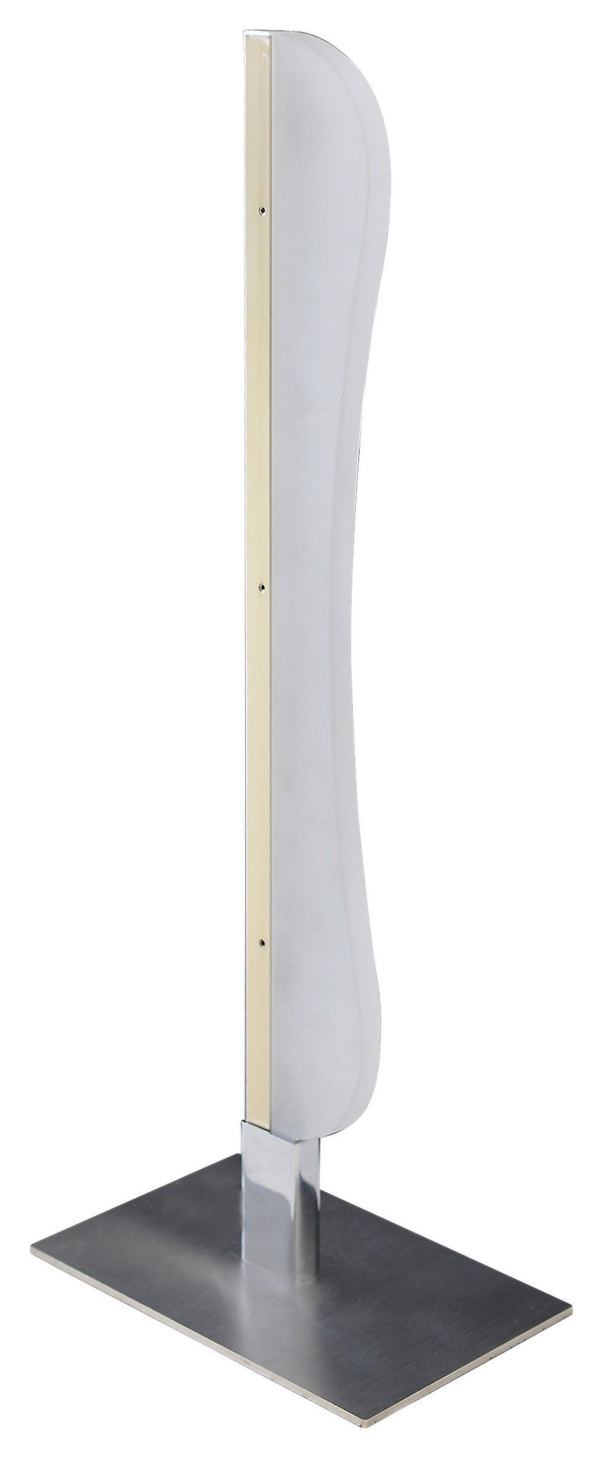 Näve Leuchten Tischleuchte 3113442 Chrom Kunststoff Metall B/H/T: ca. 10x38x16 cm null 1 Brennstellen Bones - Chrom (10,00/38,00/16,00cm) - Näve Leuchten