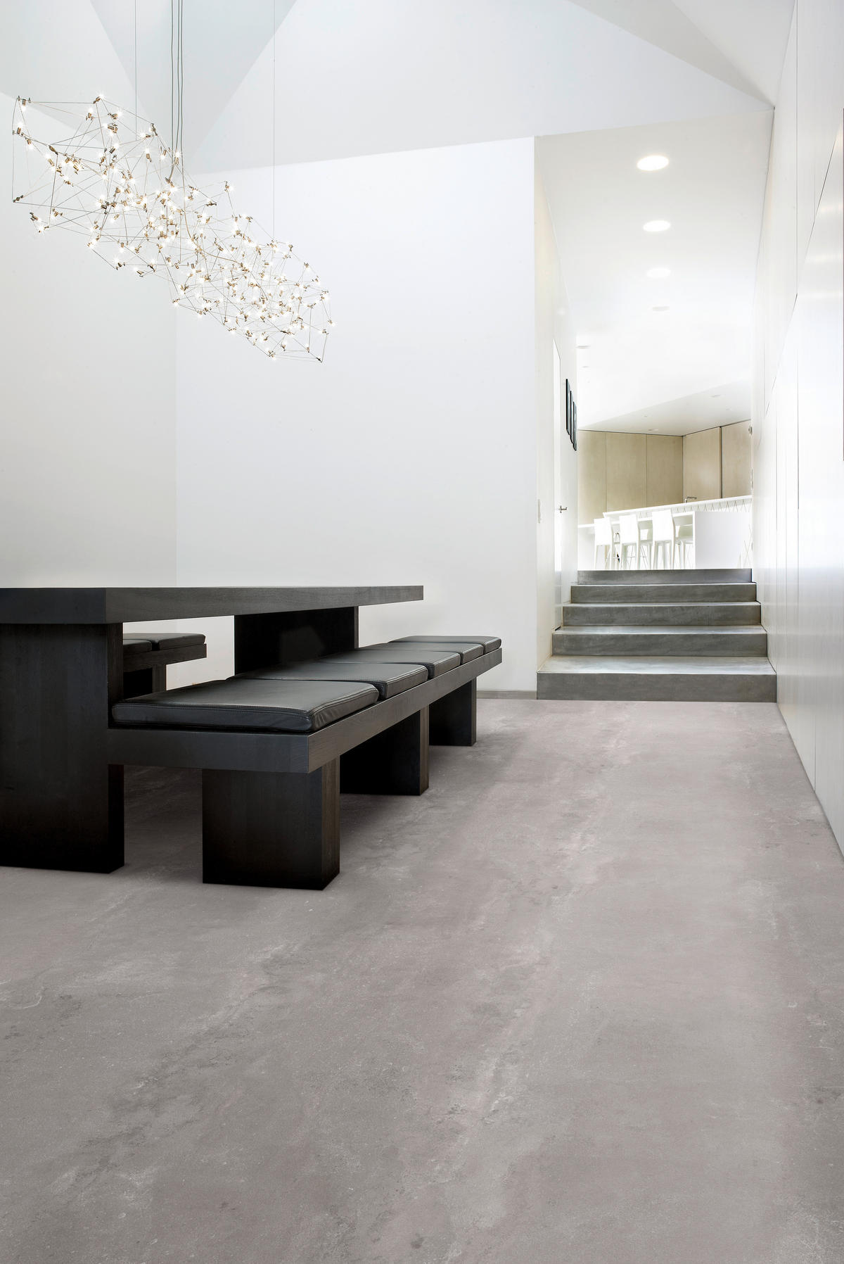 Vinylboden Blacktex hellgrau Beton B: ca. 400 cm pro m² Blacktex - hellgrau (400,00cm)