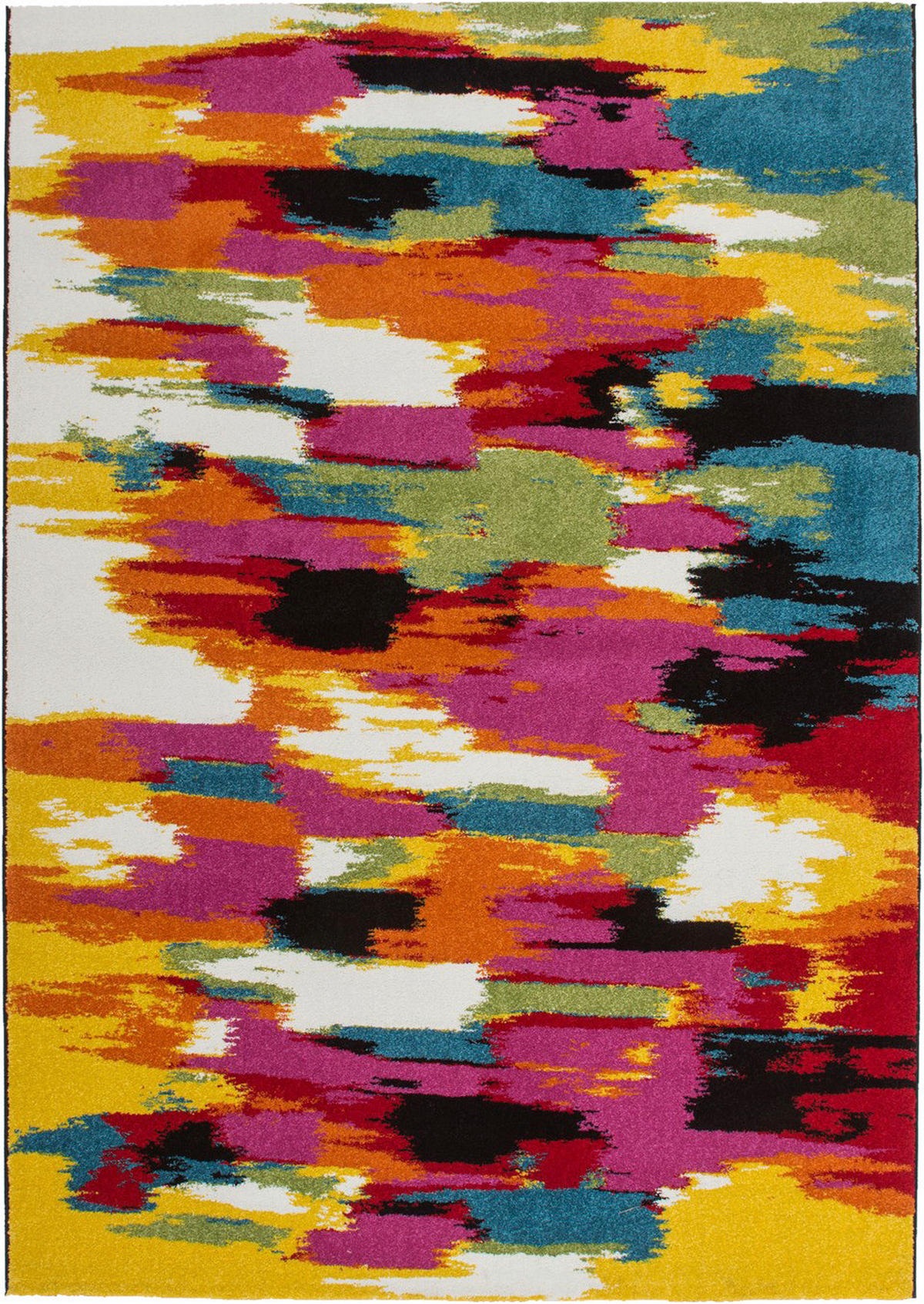 Kayoom Kurzflorteppich Guayama 255 mehrfarbig B/L: ca. 80x150 cm Guayama 255 - mehrfarbig (80,00/150,00cm) - Kayoom