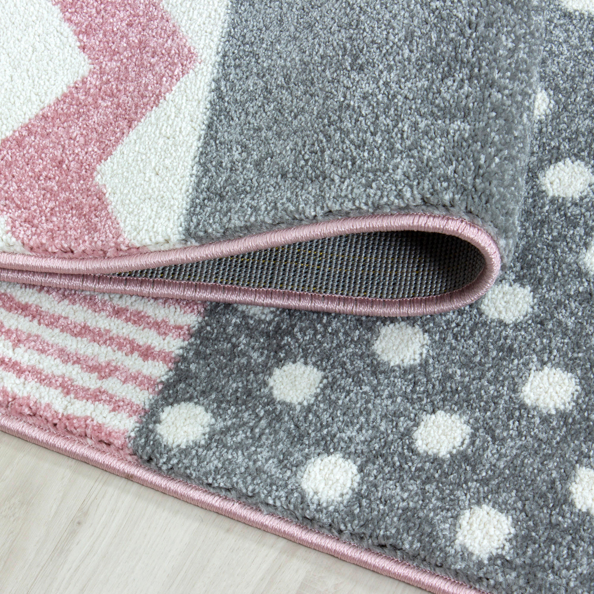 Ayyildiz Teppich KIDS pink B/L: ca. 160x230 cm KIDS - pink (160,00/230,00cm) - Ayyildiz