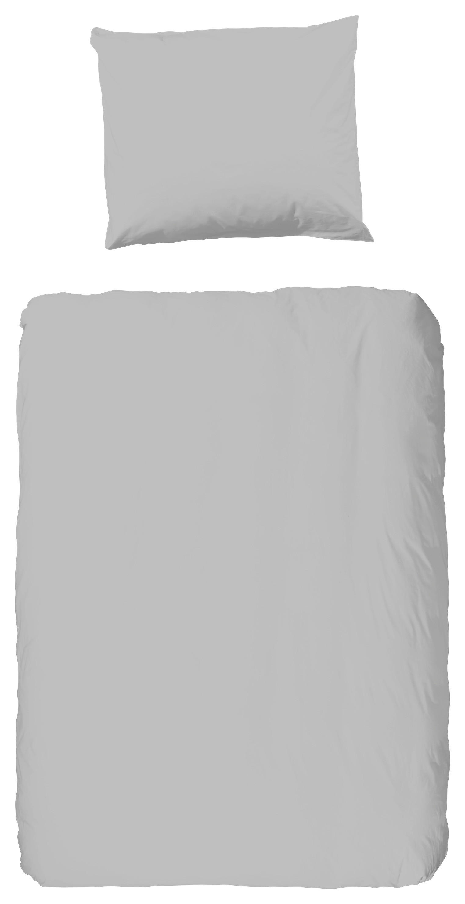 Baumwoll Bettwäsche Bettwäsche-Baumwolle - grau (100,00/135,00cm) - Good Morning