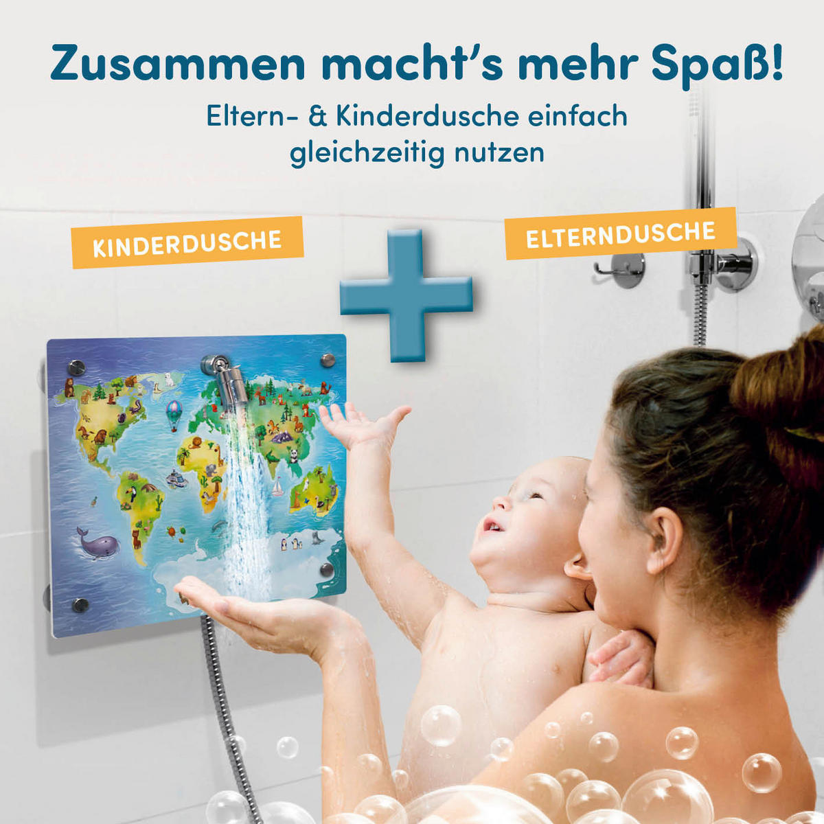 Kinderdusche weiß Kinderdusche_Wal_fredis - blau/weiß (30,00/10,00/40,00cm) - fredis
