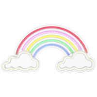 Kinderzimmerleuchte multicolor B/H: ca. 40x42 cm Neonleuchte_Rainbow - multicolor (40,00/42,00cm)