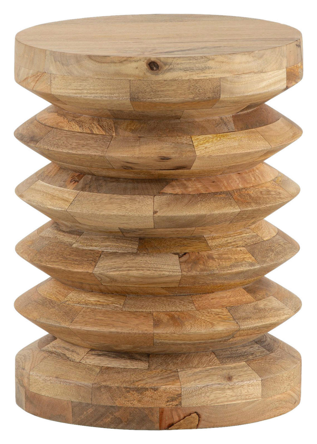 Beistelltisch Mango B/H/T: ca. 35x45x35 cm Beistelltisch - (35,00/45,00/35,00cm) - Wohnling