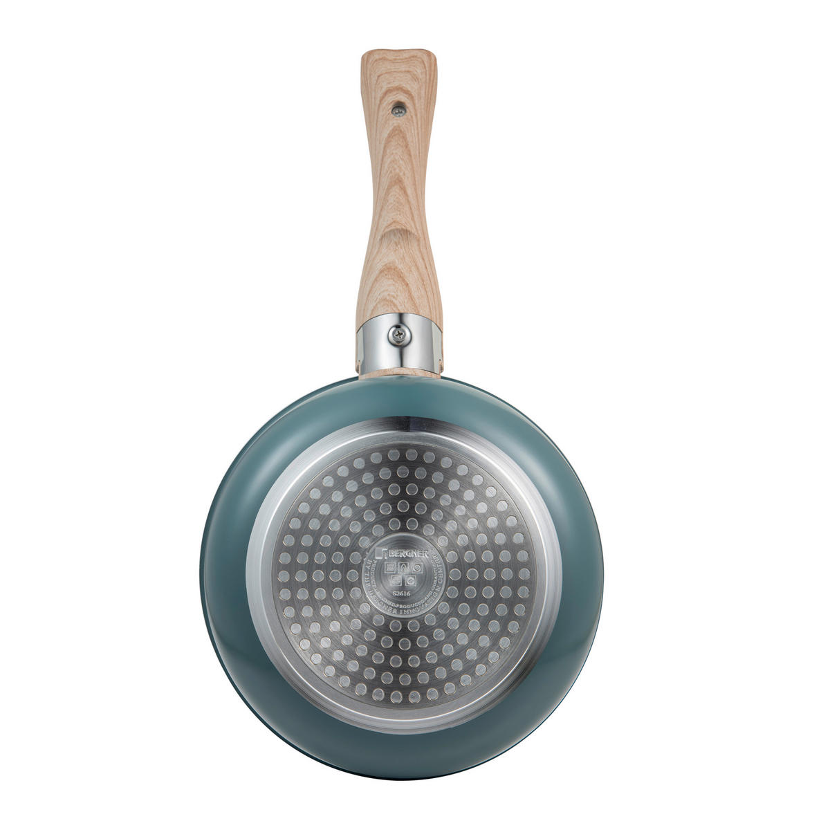 BERGNER Topfset CLICK & COOK silber Aluminium 4 tlg. CLICK & COOK - silber (30,70/30,00/9,60cm) - BERGNER