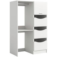 Waschmaschinenumbauschrank Free weiß B/H/T: ca. 126x195x68 cm Free - weiß (126,00/195,00/68,00cm) - xonox.home
