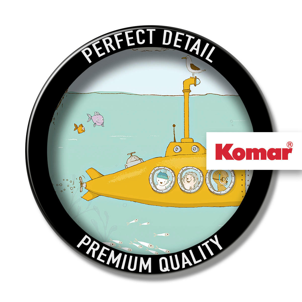 Komar Fototapete Sealife B/L: ca. 300x280 cm Sealife - (300,00/280,00cm) - Komar