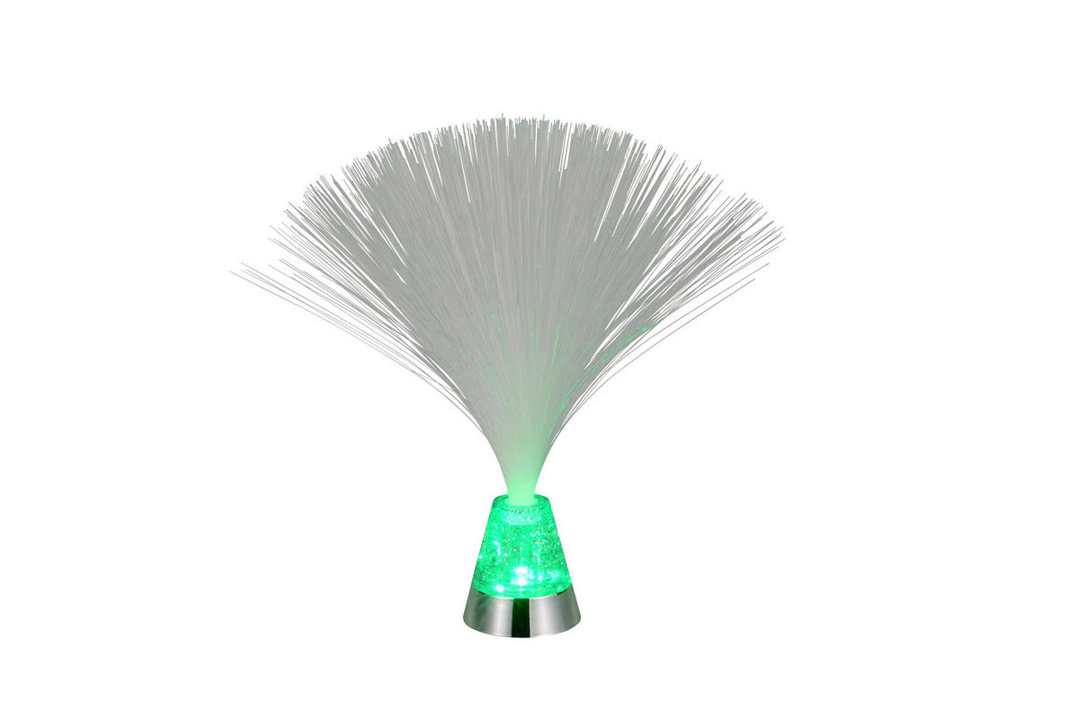 Reality Leuchten LED-Tischleuchte Chrom Kunststoff B/L: ca. 8x31,5 cm LED-Tischleuchte_Punk - Chrom (8,00/31,50cm) - Reality Leuchten