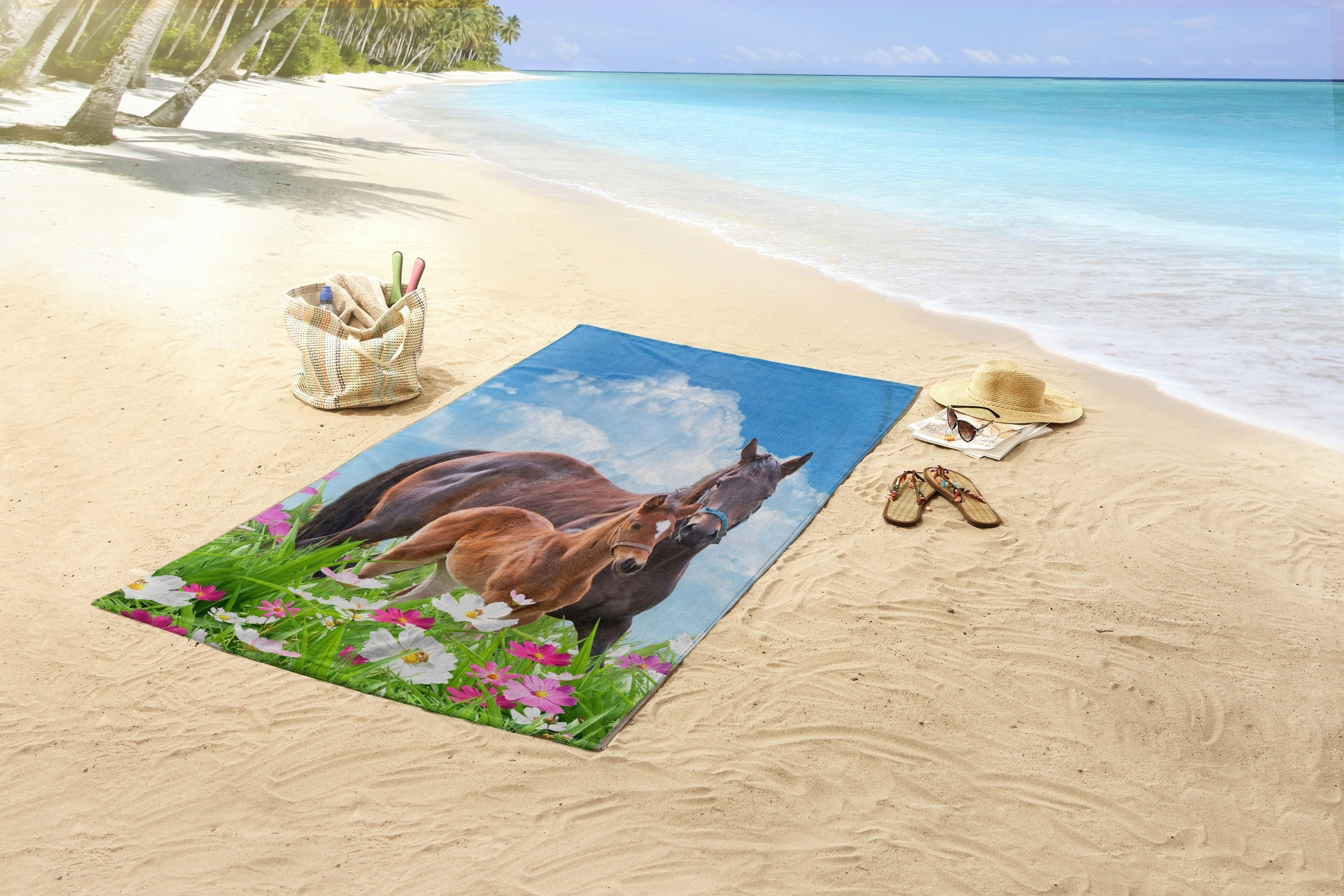 Strandtuch Dora Multi Polyester B/L: ca. 75x150 cm Dora - Multi (75,00/150,00cm) - Good Morning