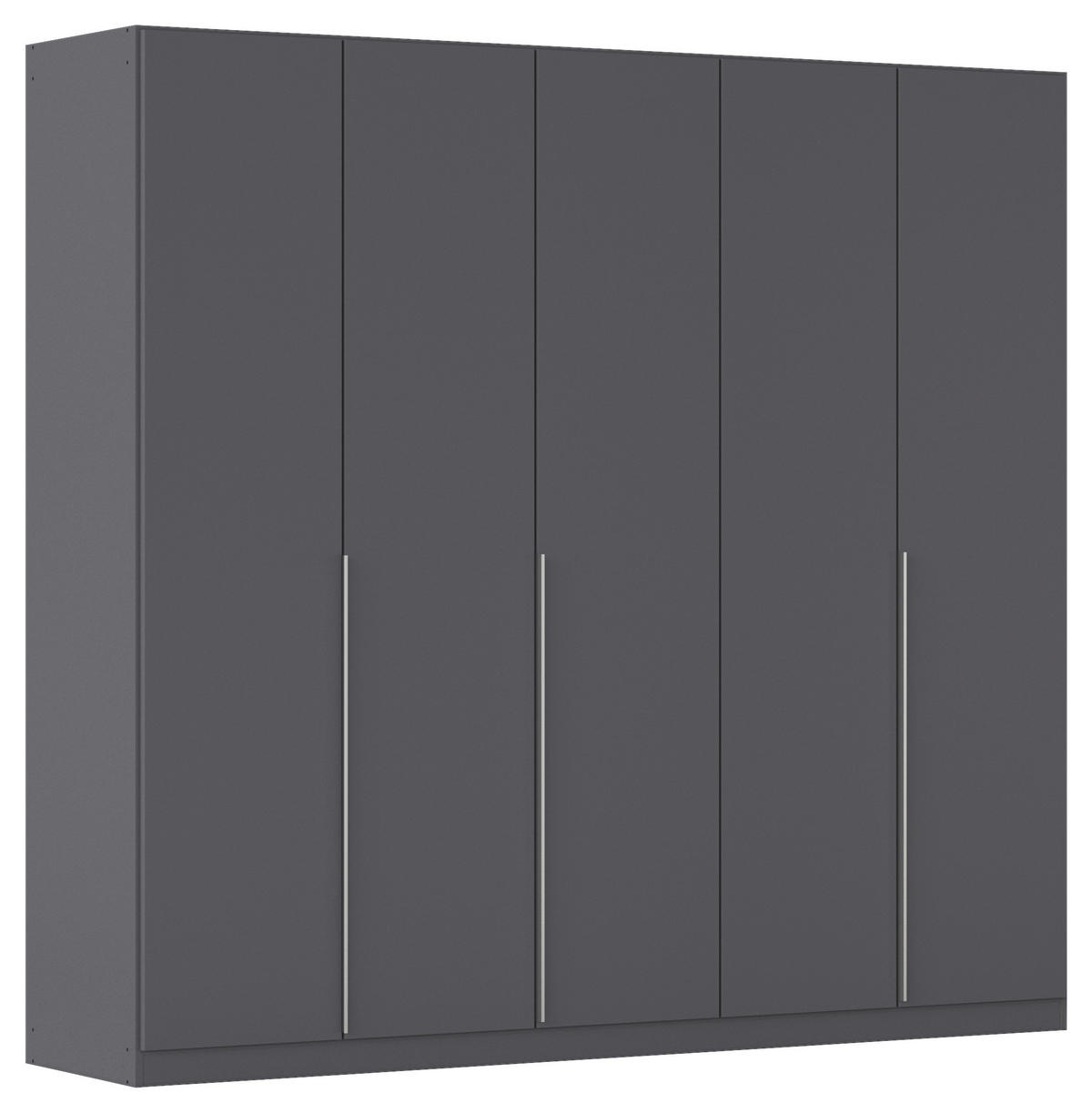 Kleiderschrank Alabama grau B/H/T: ca. 225x210x54 cm Alabama - Alu/grau (225,00/210,00/54,00cm)