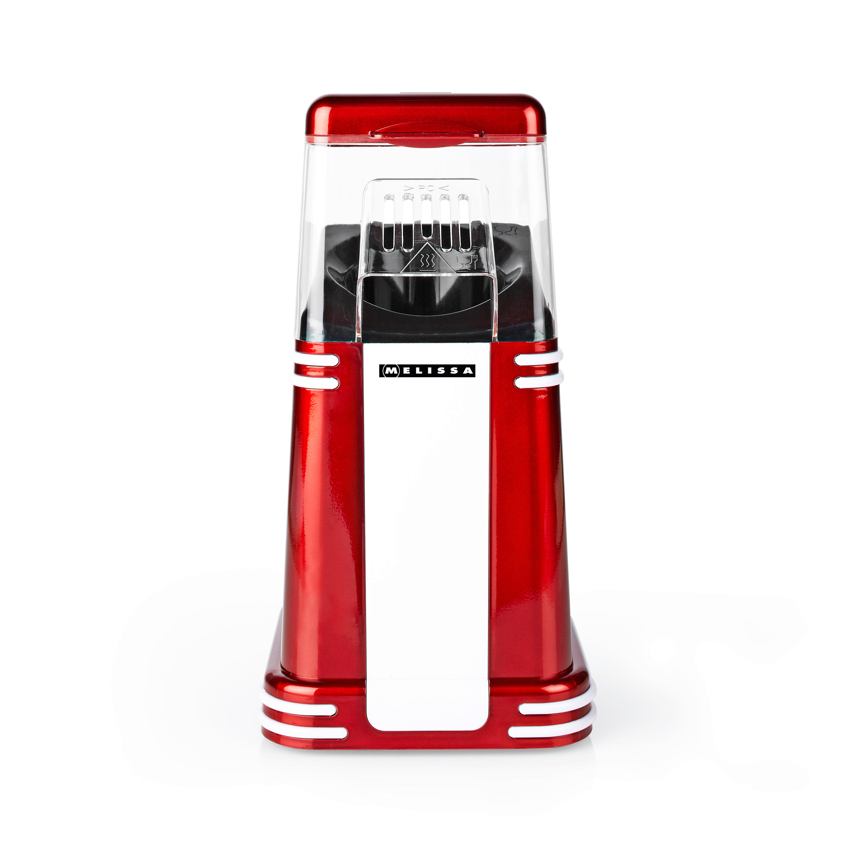 MELISSA Popcorn-Maker weiß Kunststoff B/H/L: ca. 15,5x29,5x18 cm Popcorn-Maker_Melissa - weiß/rot (18,00/15,50/29,50cm) - MELISSA