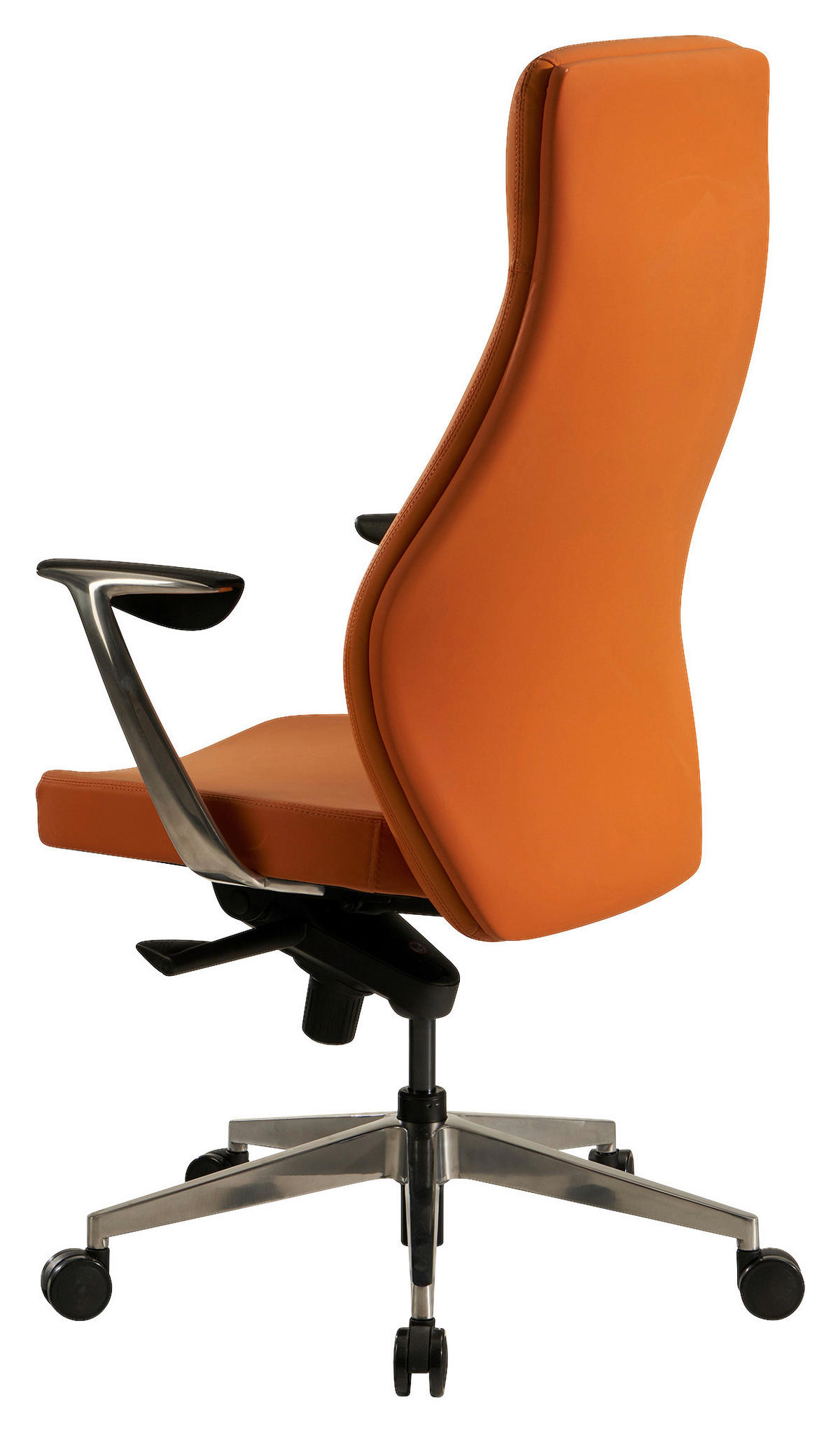 Drehstuhl braun Bürostuhl - braun (74,00/125,00/74,00cm) - Amstyle