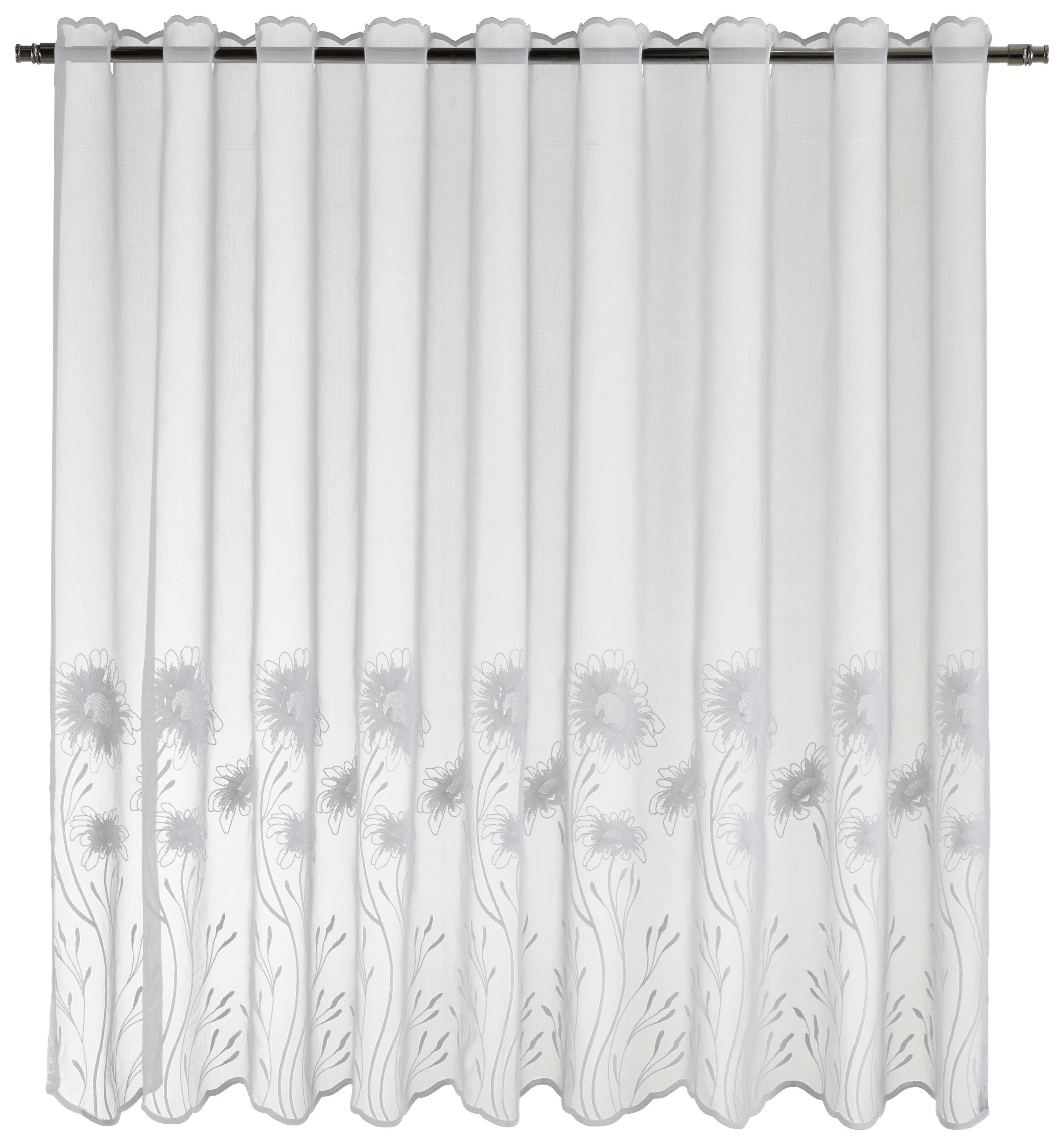 Thumbnail - POCOline Scheibengardine Kristin weiß B/L: ca. 110x140 cm