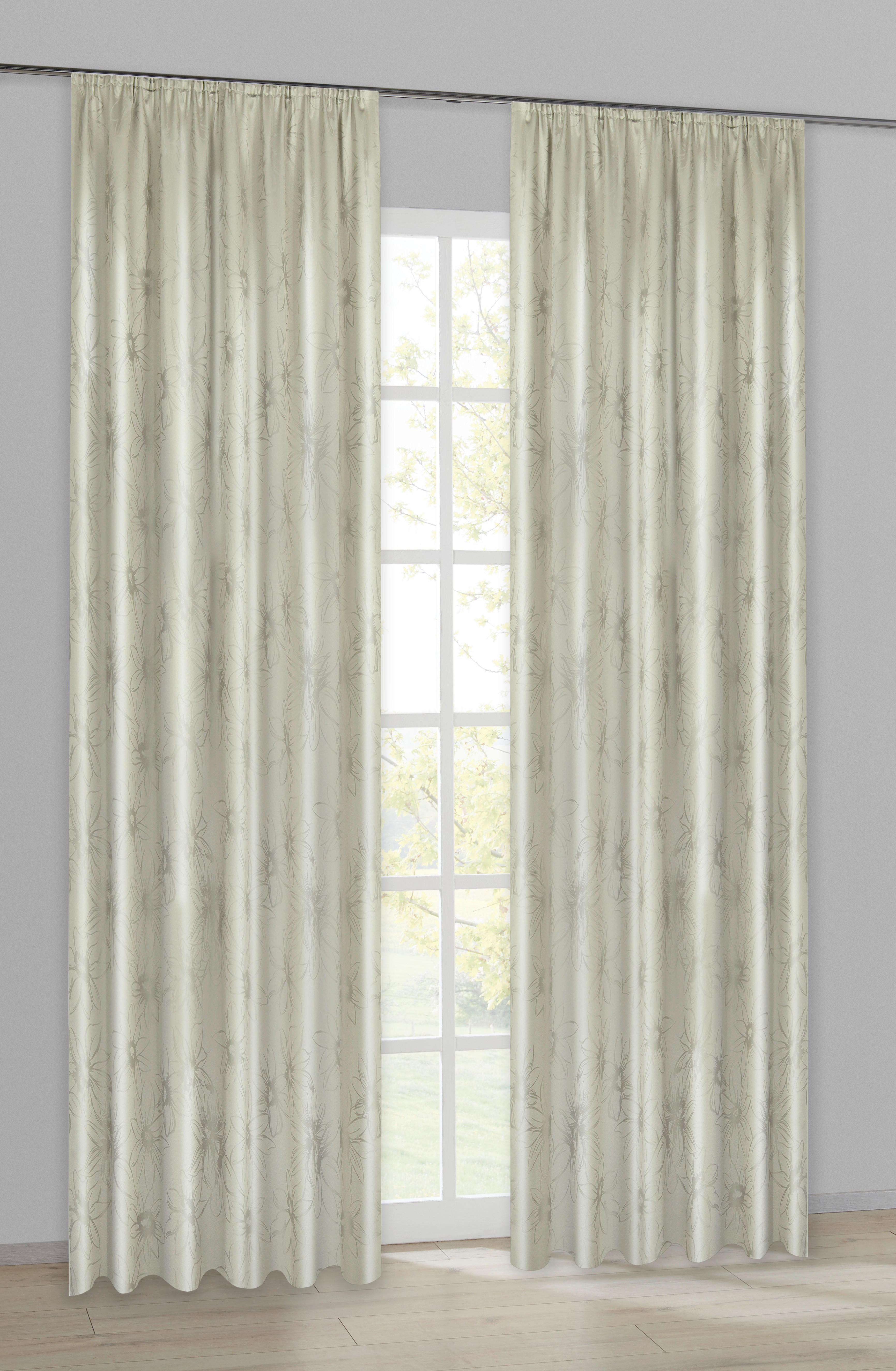 Dekovorhang Paradiso kitt B/L: ca. 140x245 cm Paradiso - kitt (140,00/245,00cm) - Acus