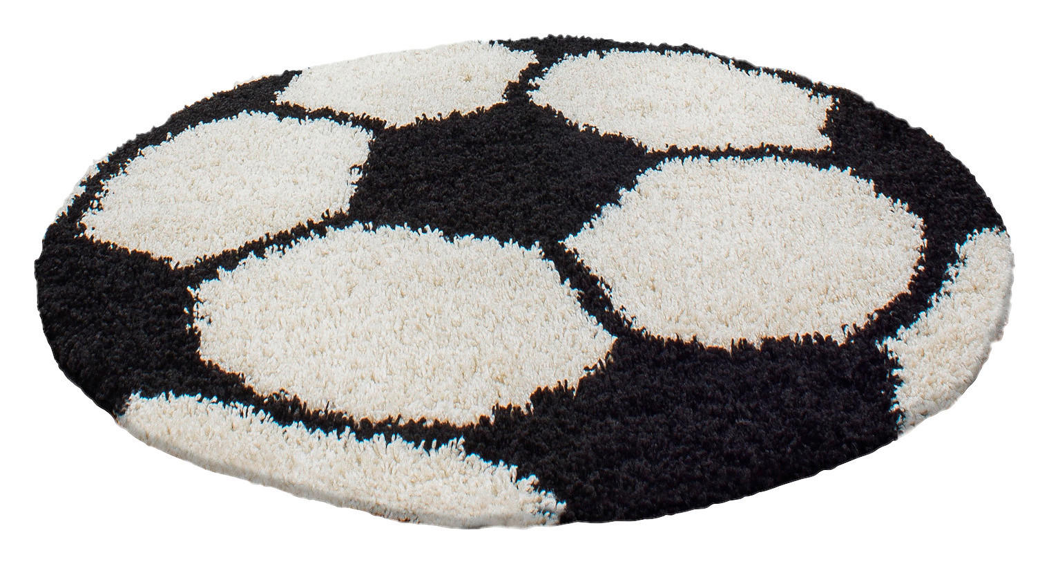 Ayyildiz Teppich FUN schwarz D: ca. 120 cm FUN - schwarz (120,00cm) - Ayyildiz