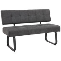Sitzbank Luise I B anthrazit Vintage B/H/T: ca. 140x90x64 cm Luise I B - anthrazit (140,00/90,00/64,00cm) - Hela