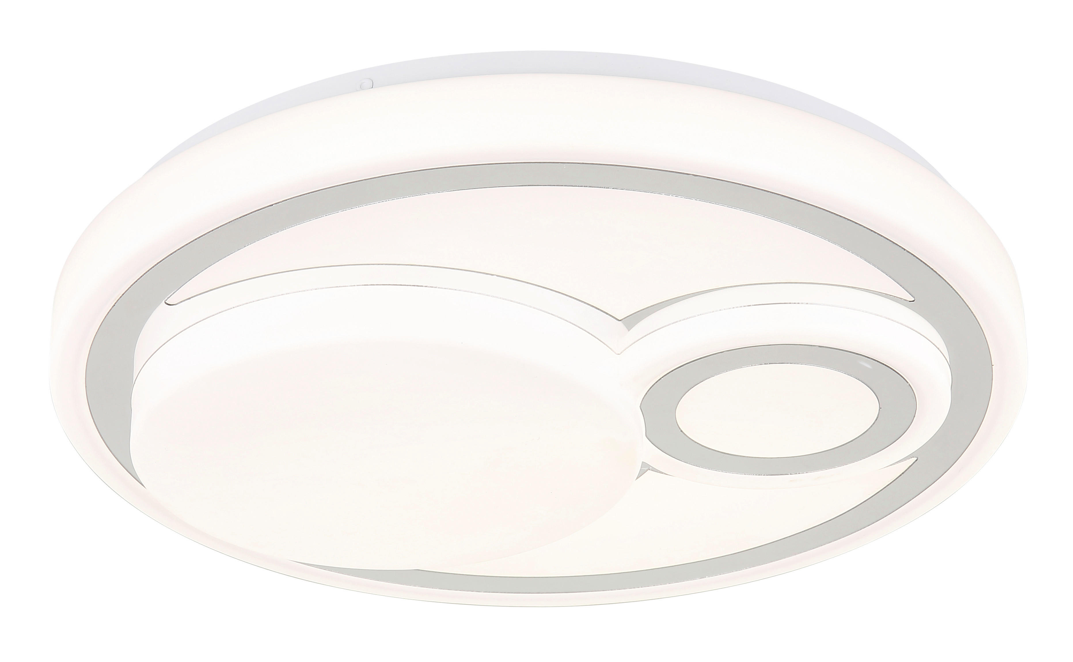 Thumbnail - GLOBO LED-Deckenleuchte weiß Opal Metall Kunststoff H/D: ca. 7,5x38 cm