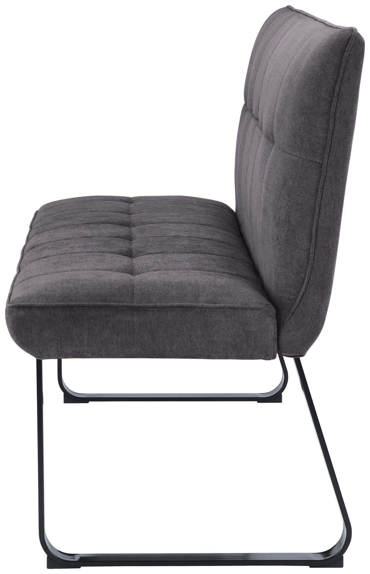 Bank TALEA dunkelgrau schwarz B/H/T: ca. 140x92x59 cm TALEA - schwarz/dunkelgrau (140,00/92,00/59,00cm) - byLIVING