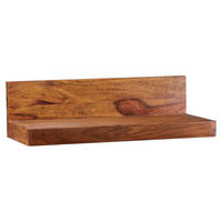 Wandregal natur B/H/T: ca. 60x17x23 cm Wandregal - natur (60,00/17,00/23,00cm) - Wohnling