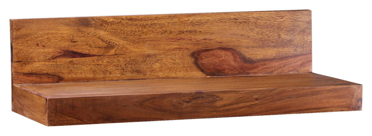 Wandregal natur B/H/T: ca. 60x17x23 cm Wandregal - natur (60,00/17,00/23,00cm) - Wohnling