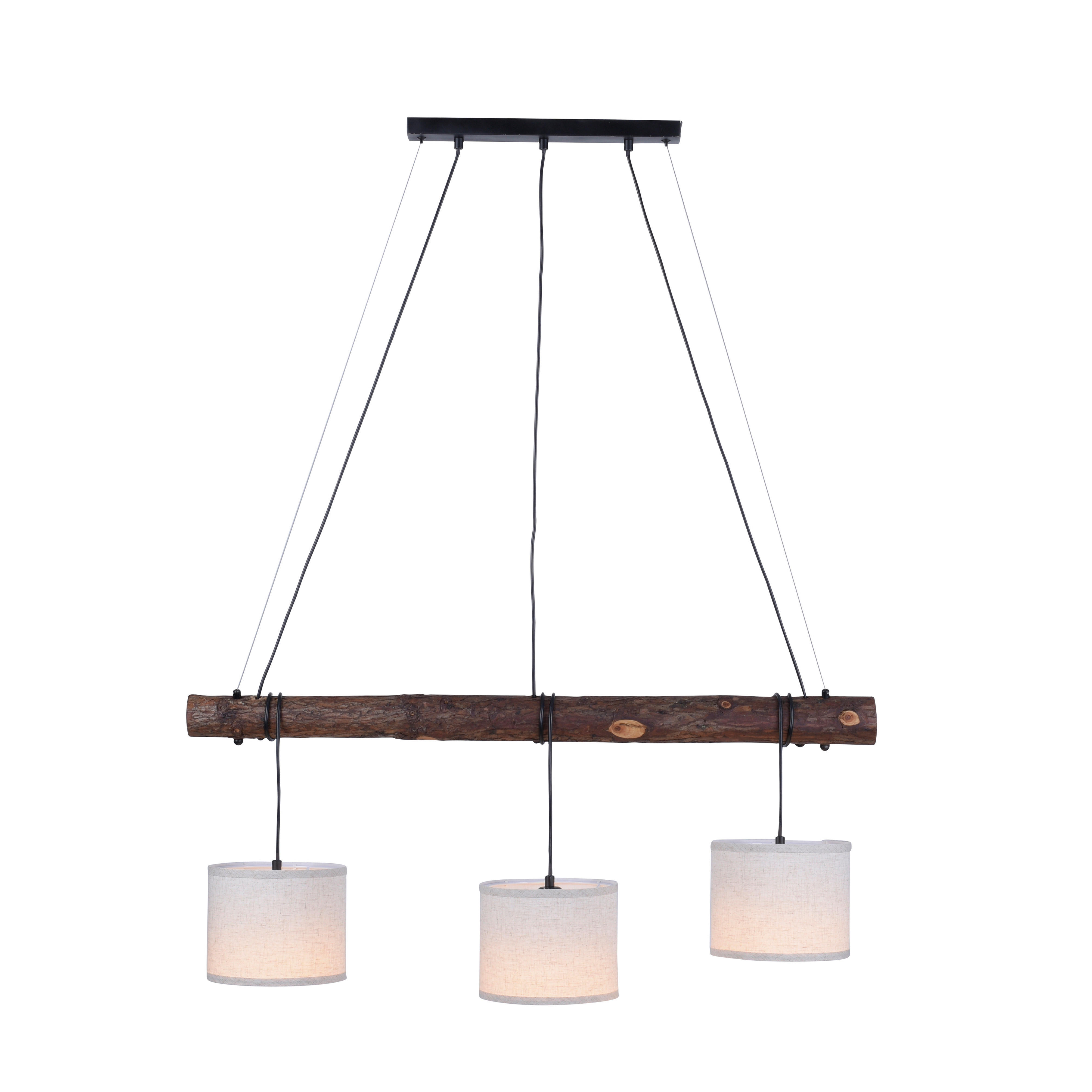 Just Light Pendelleuchte BARK 11238-79 w...