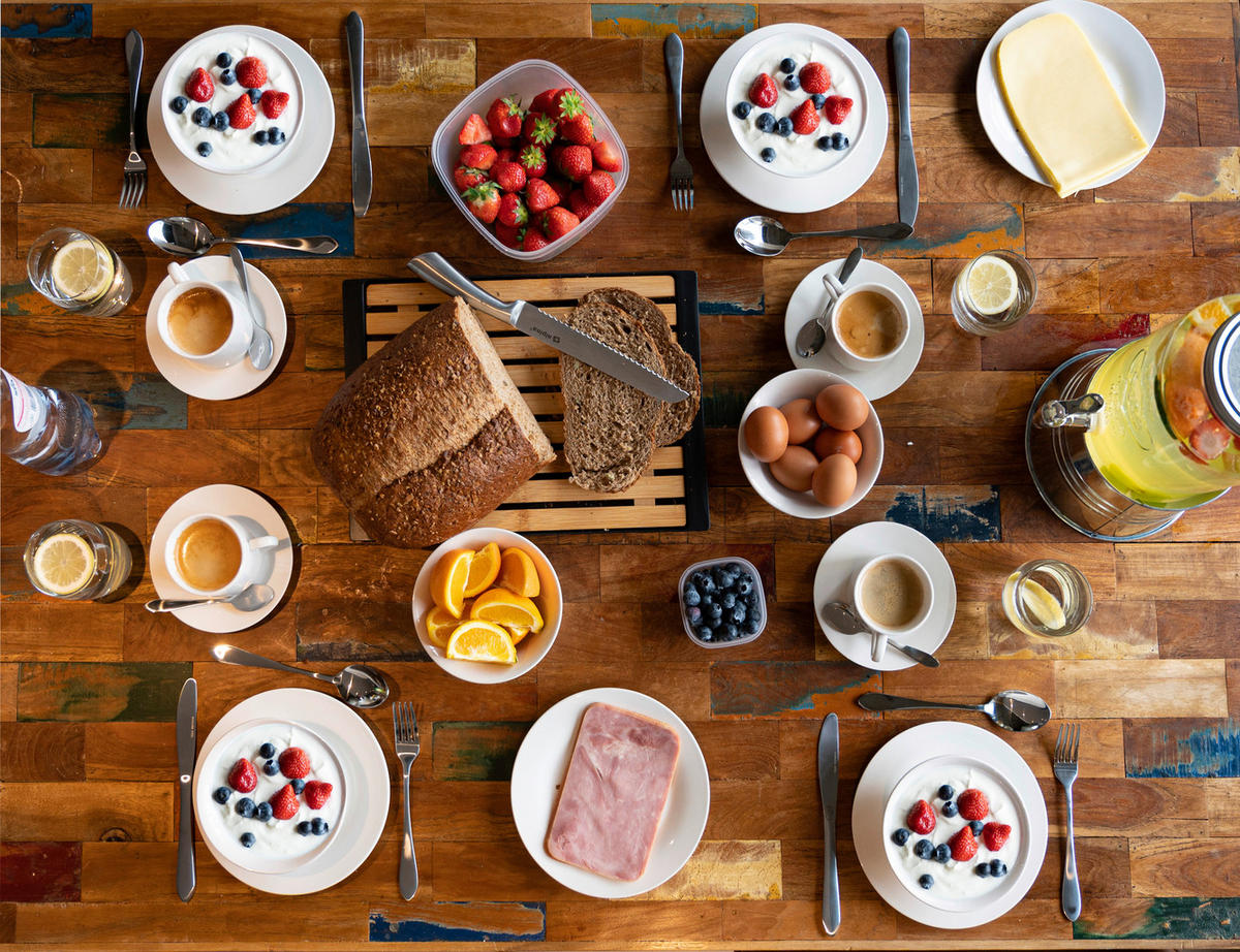 alpina Frühstücksservice 16tg. weiß Steingut Frühstücksservice_16tg. - weiß - Alpina