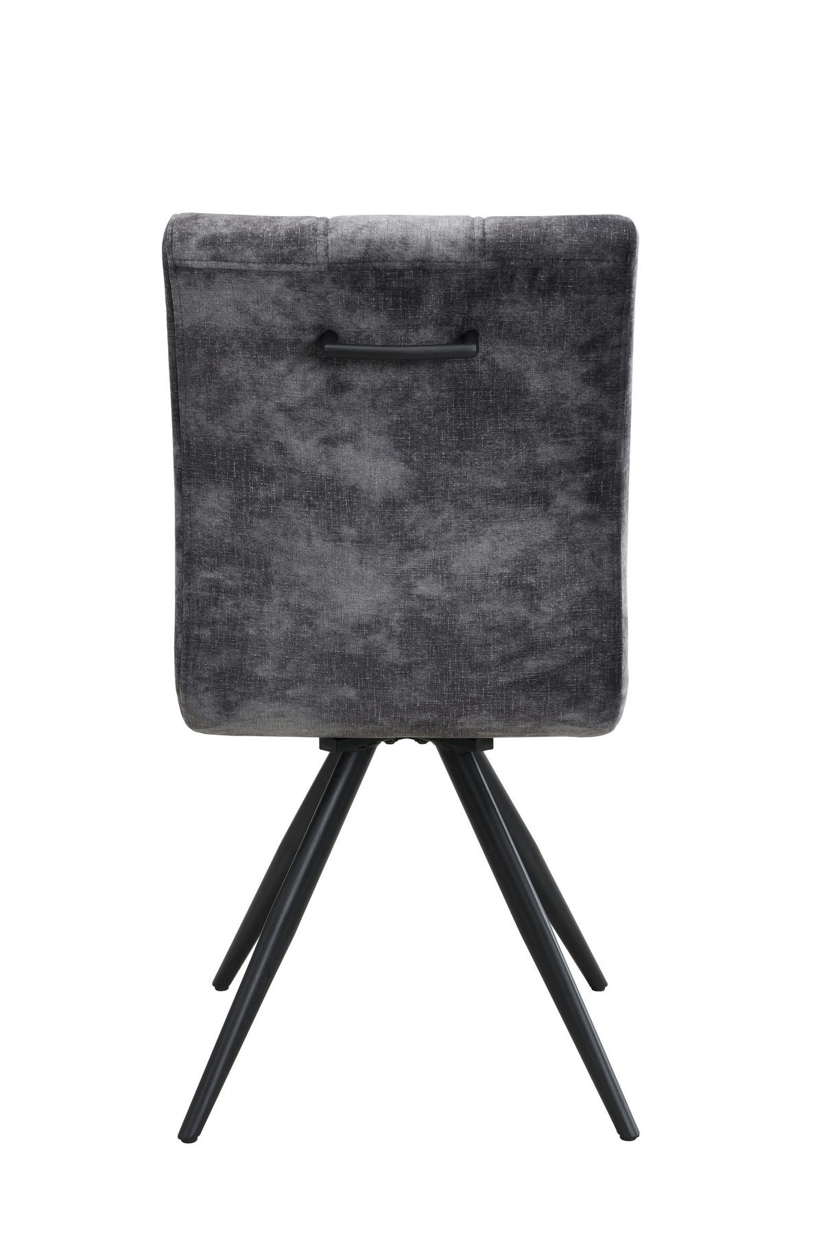 Drehstuhl Porto anthrazit Microfaser B/H/T: ca. 58x94x60 cm Porto - schwarz/anthrazit (58,00/94,00/60,00cm)