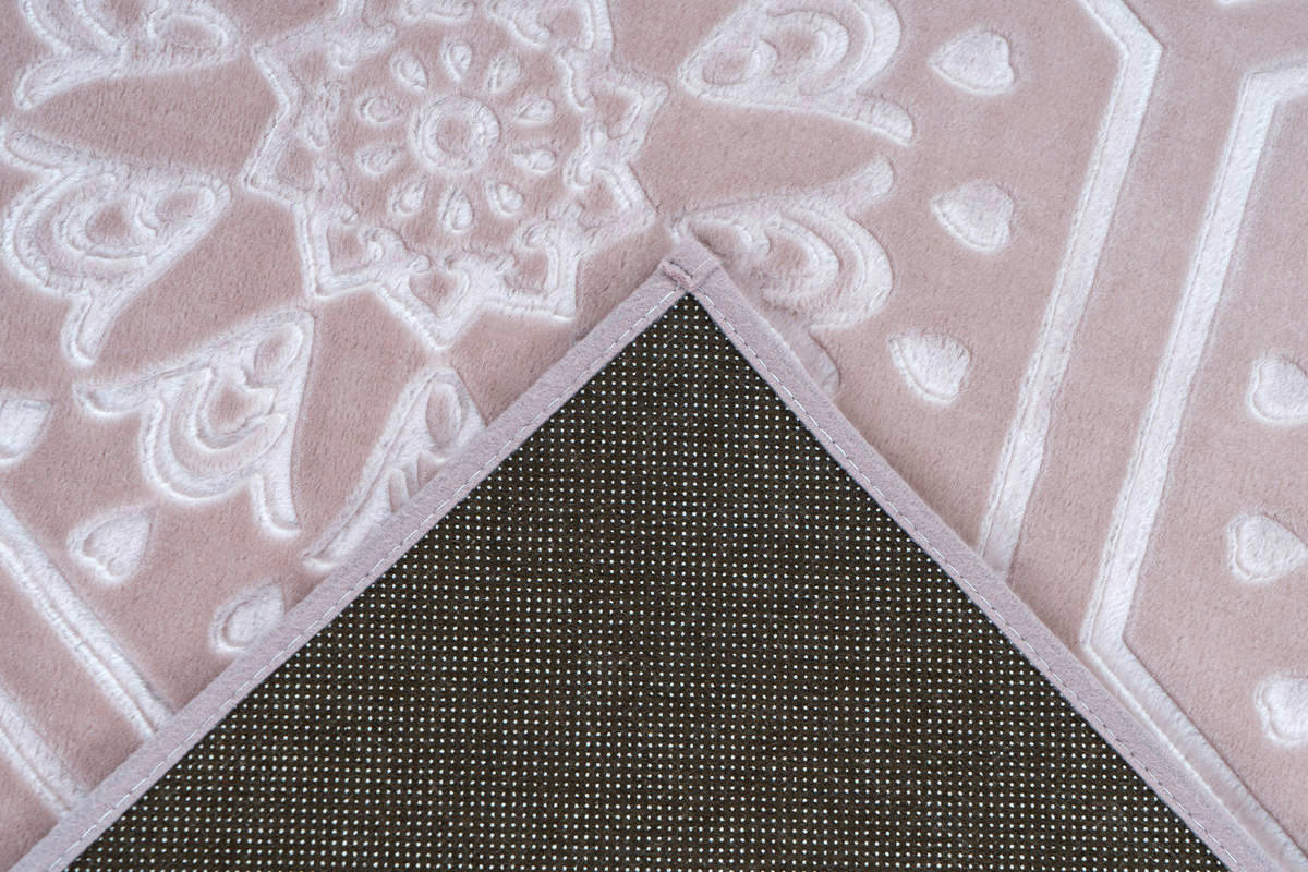 360Living Teppich Monroe rosa B/L: ca. 80x150 cm Monroe - rosa (80,00/150,00cm) - 360Living